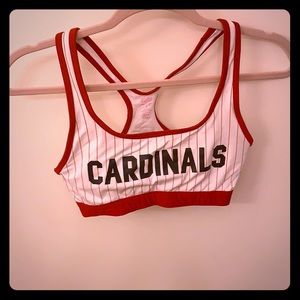 Small cardinals Victoria’s Secret sports bra